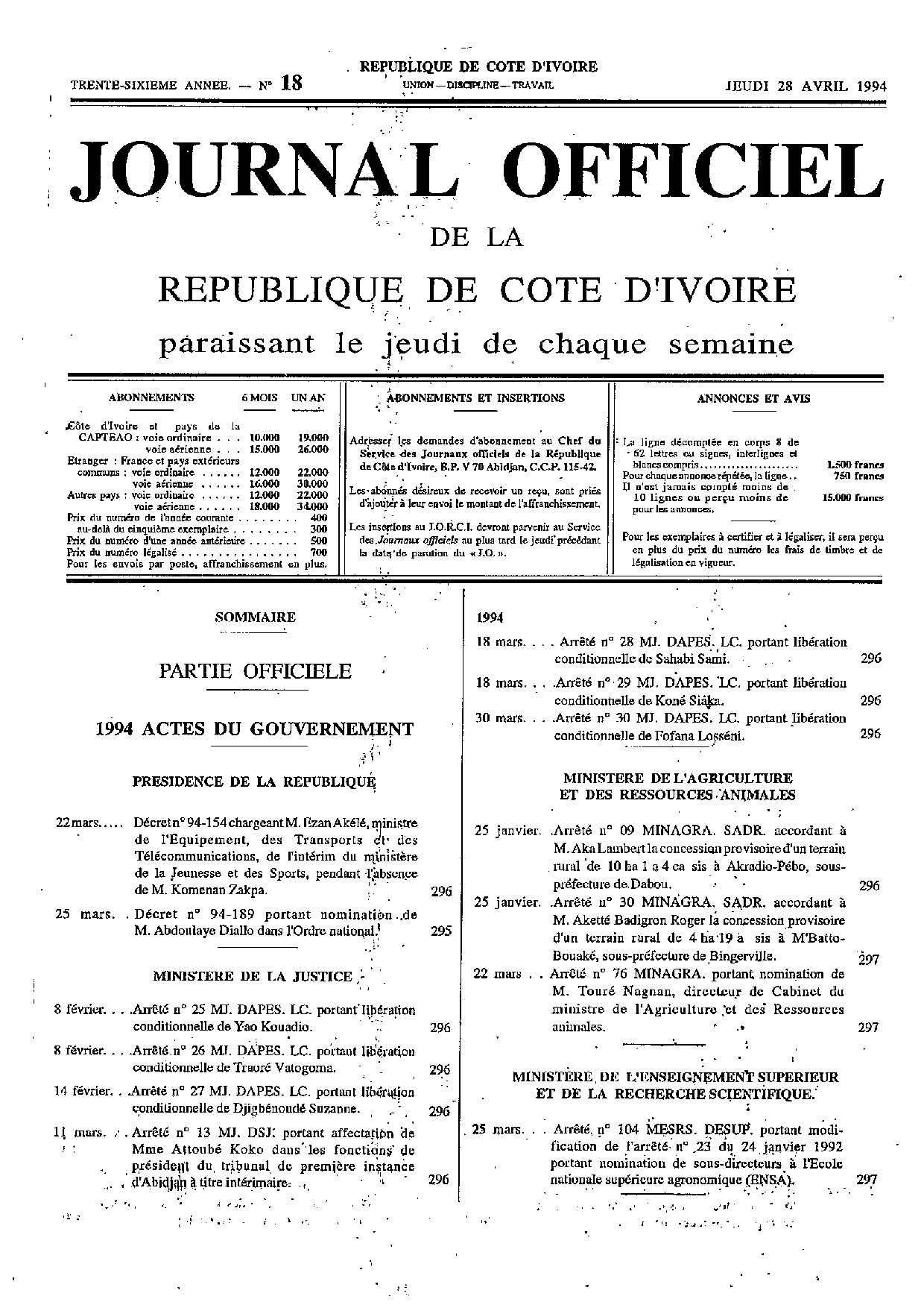JO 1994-018