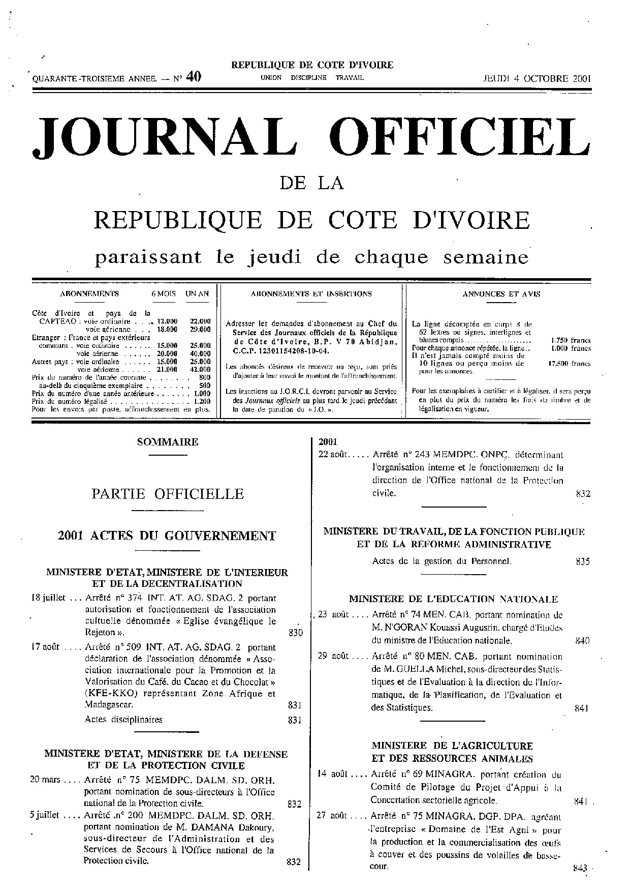 JO 2001-040