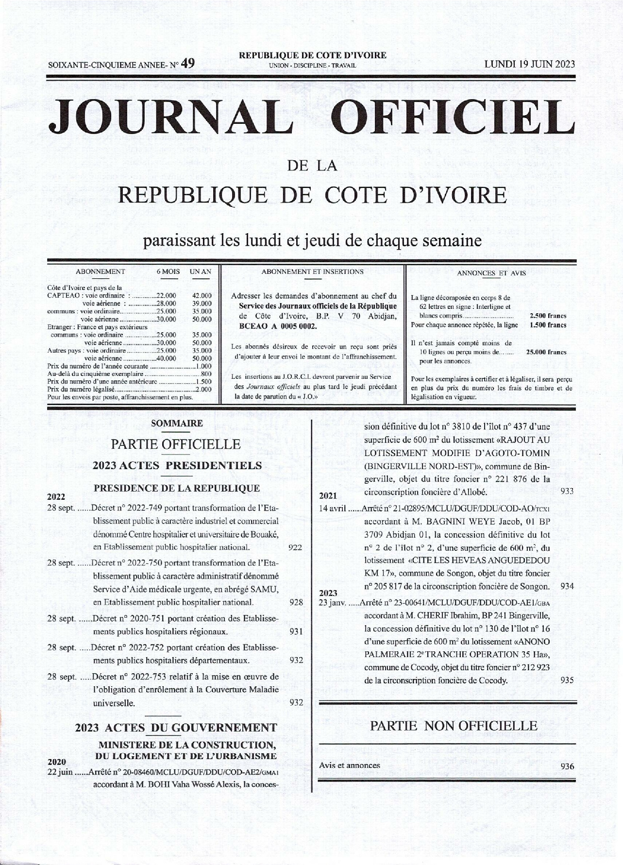 JO 2023-049