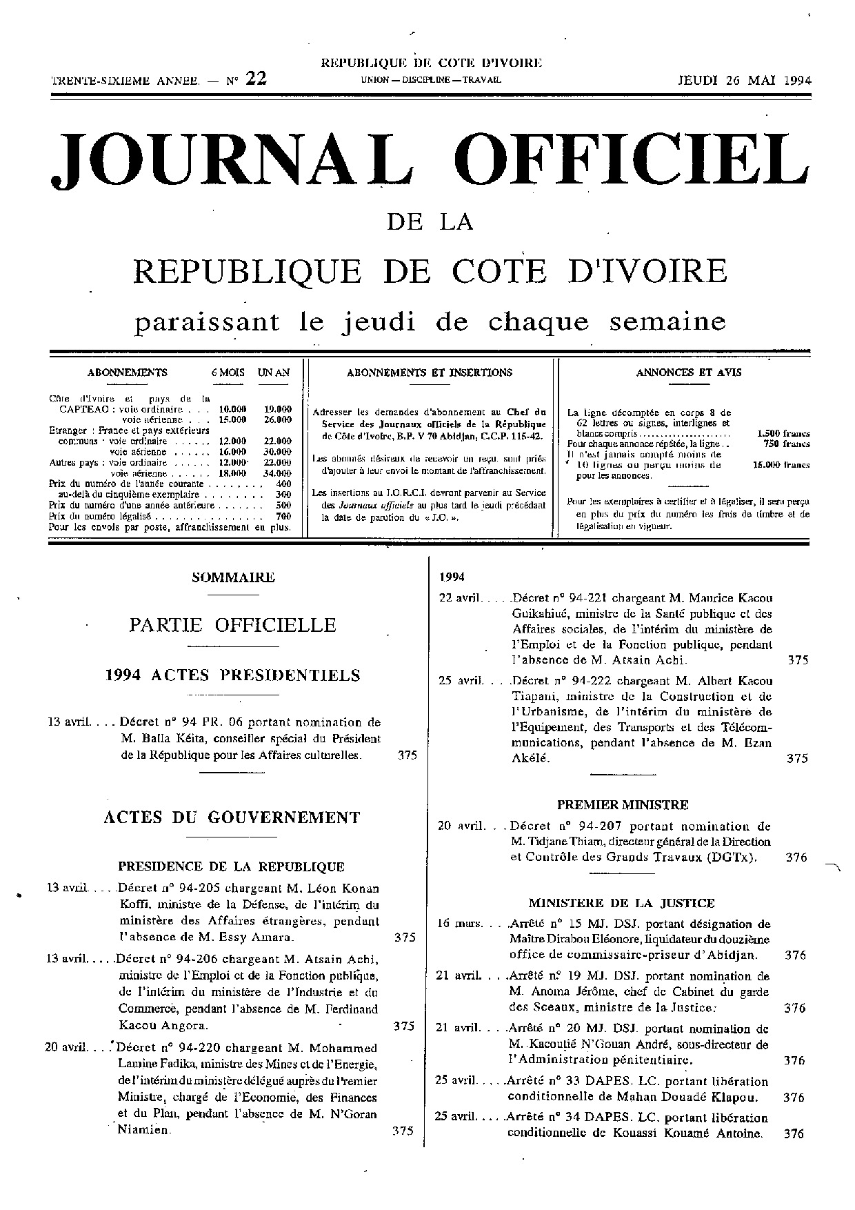 JO 1994-022