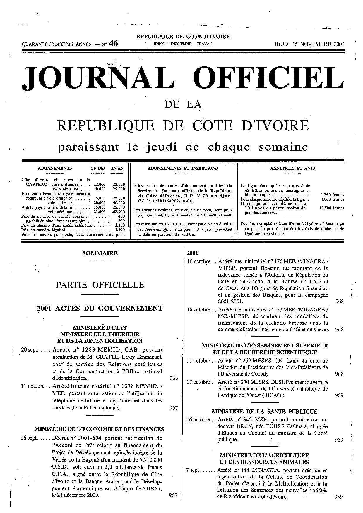 JO 2001-046