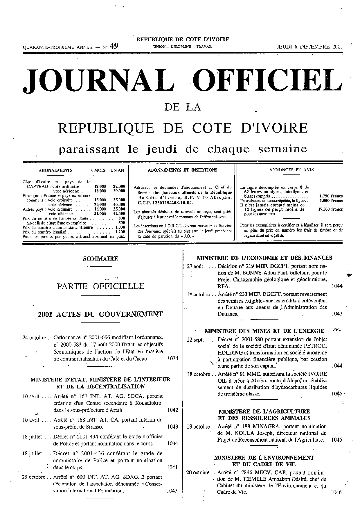 JO 2001-049