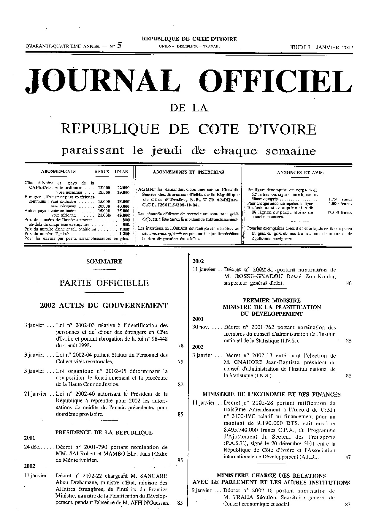 JO 2002-005