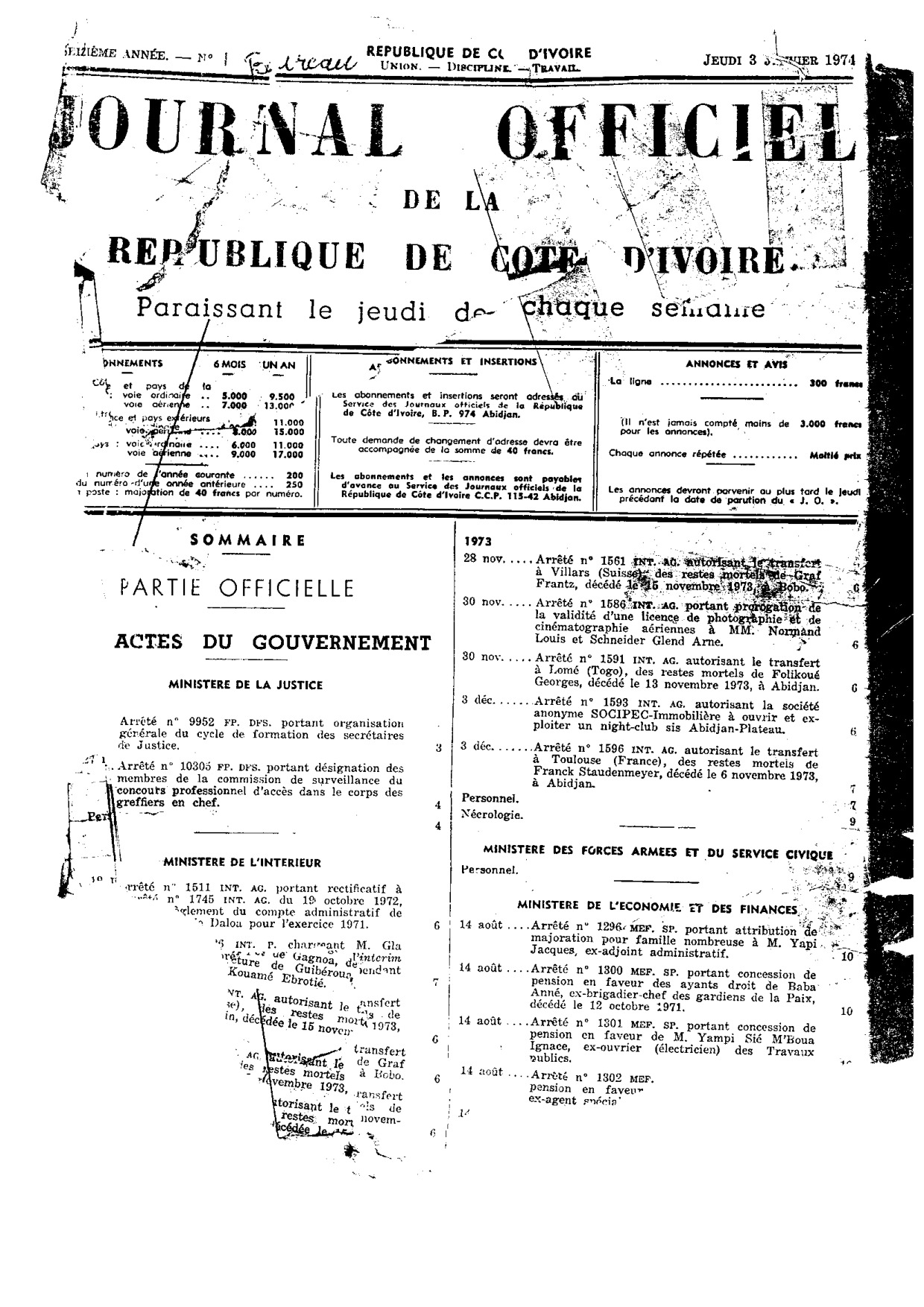 JO 1974-001
