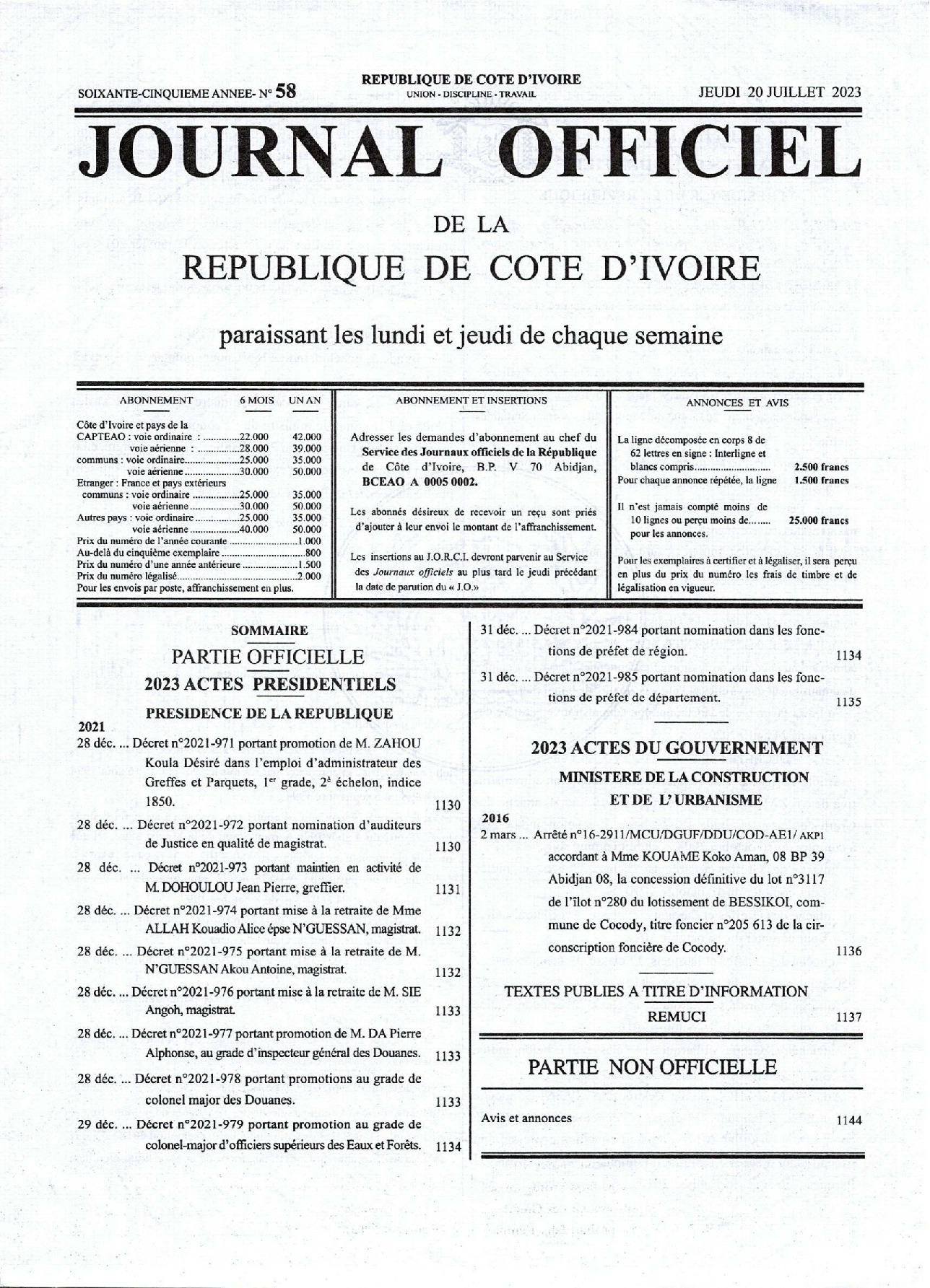 JO 2023-058