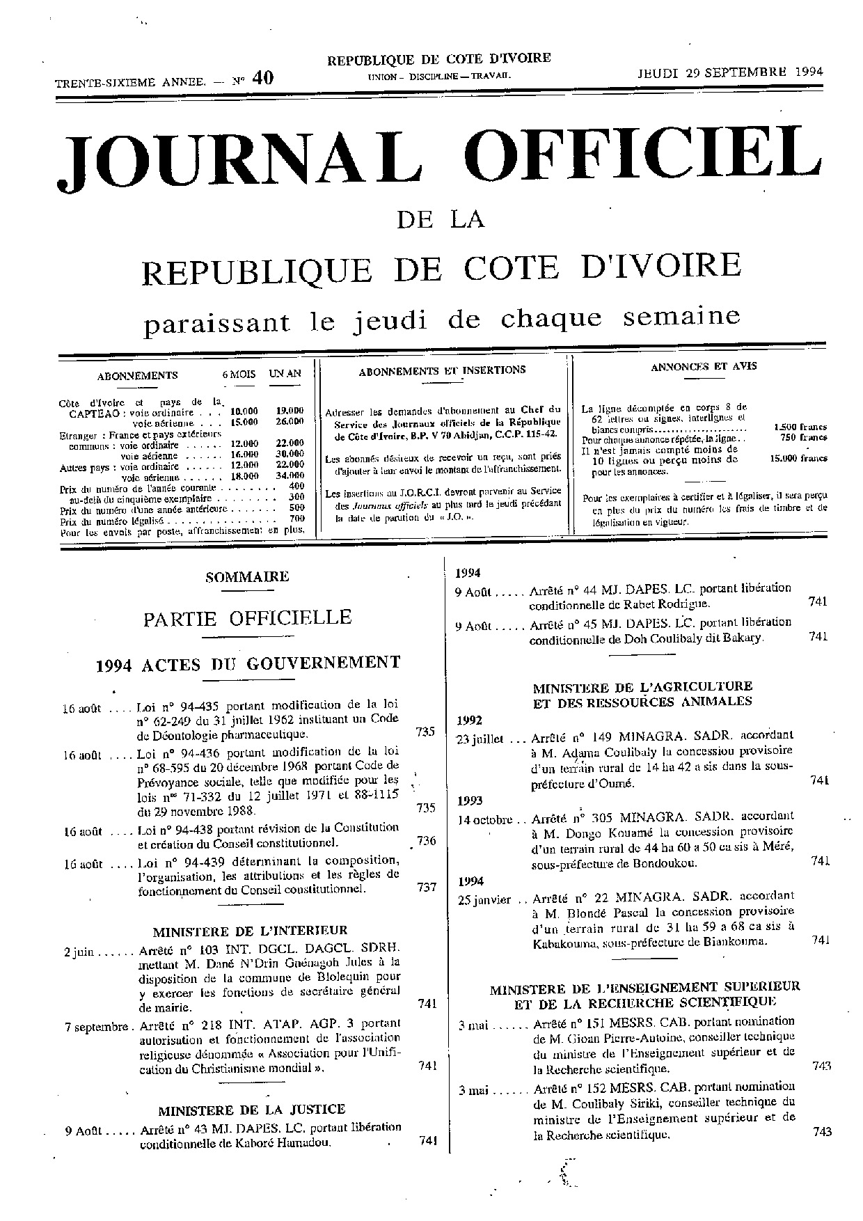 JO 1994-040