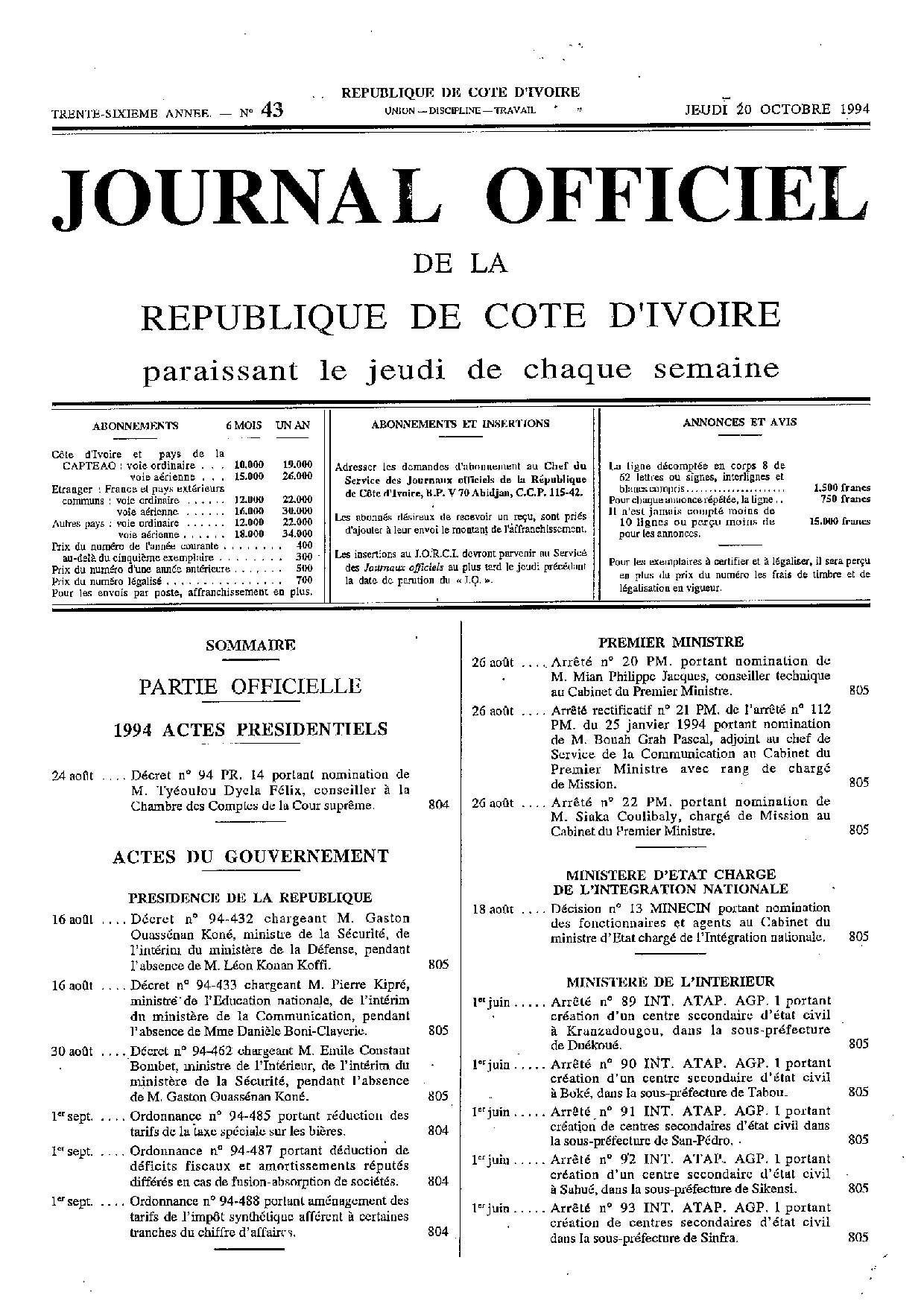 JO 1994-043