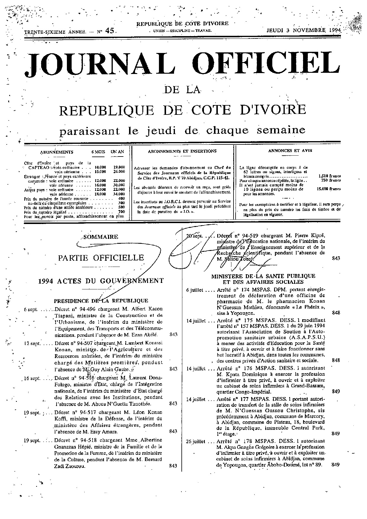 JO 1994-045