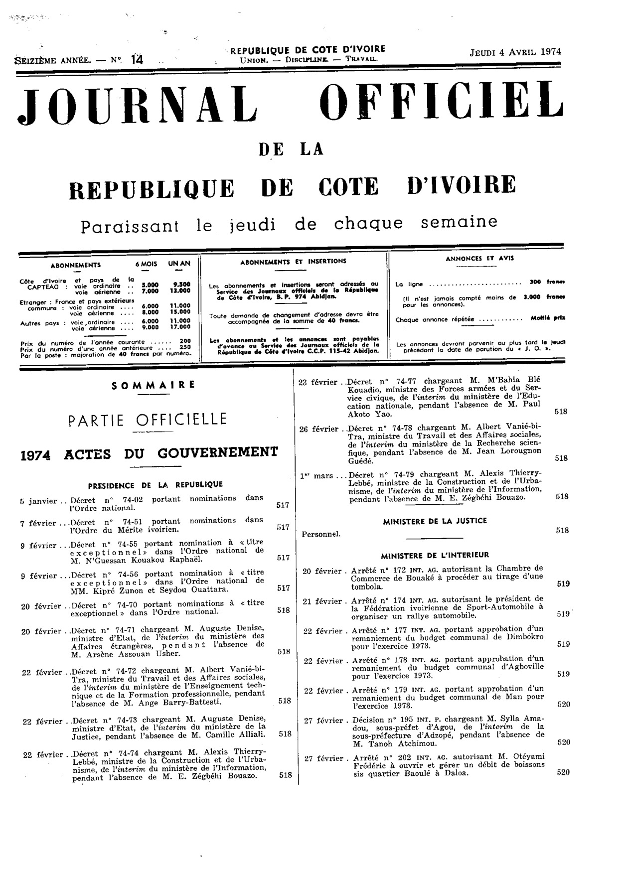 JO 1974-014