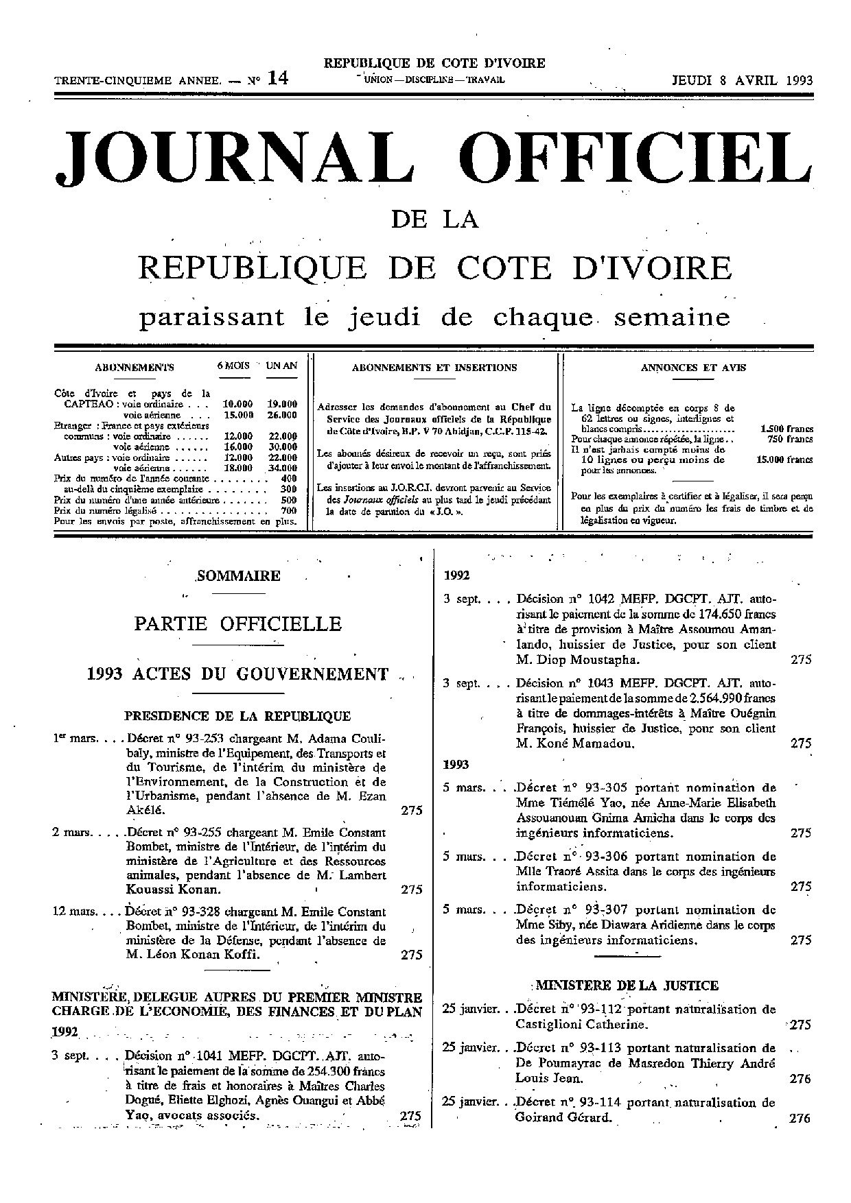 JO 1993-014