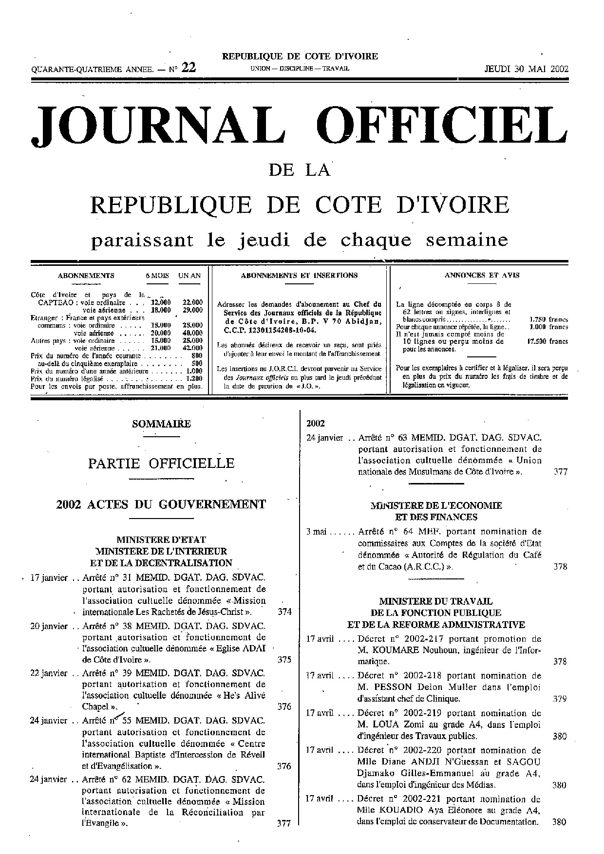 JO 2002-022