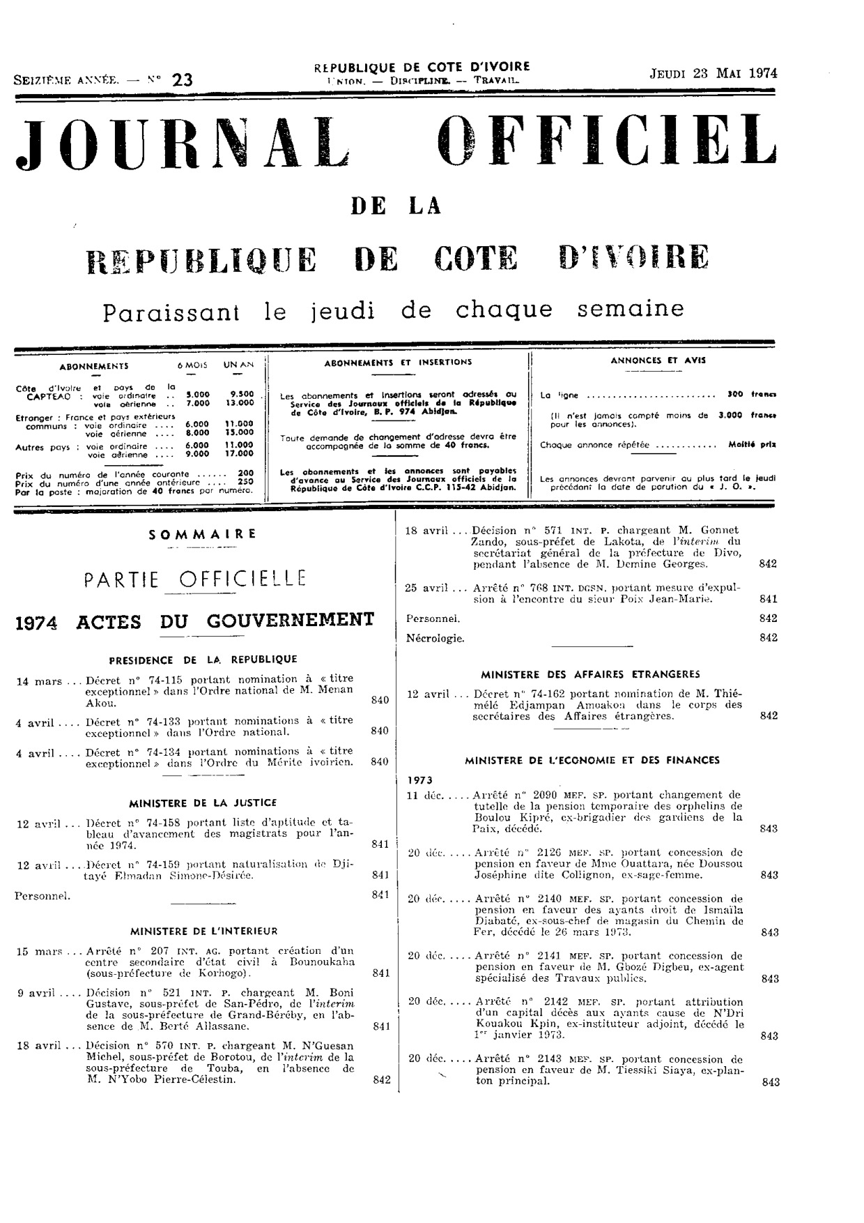 JO 1974-023