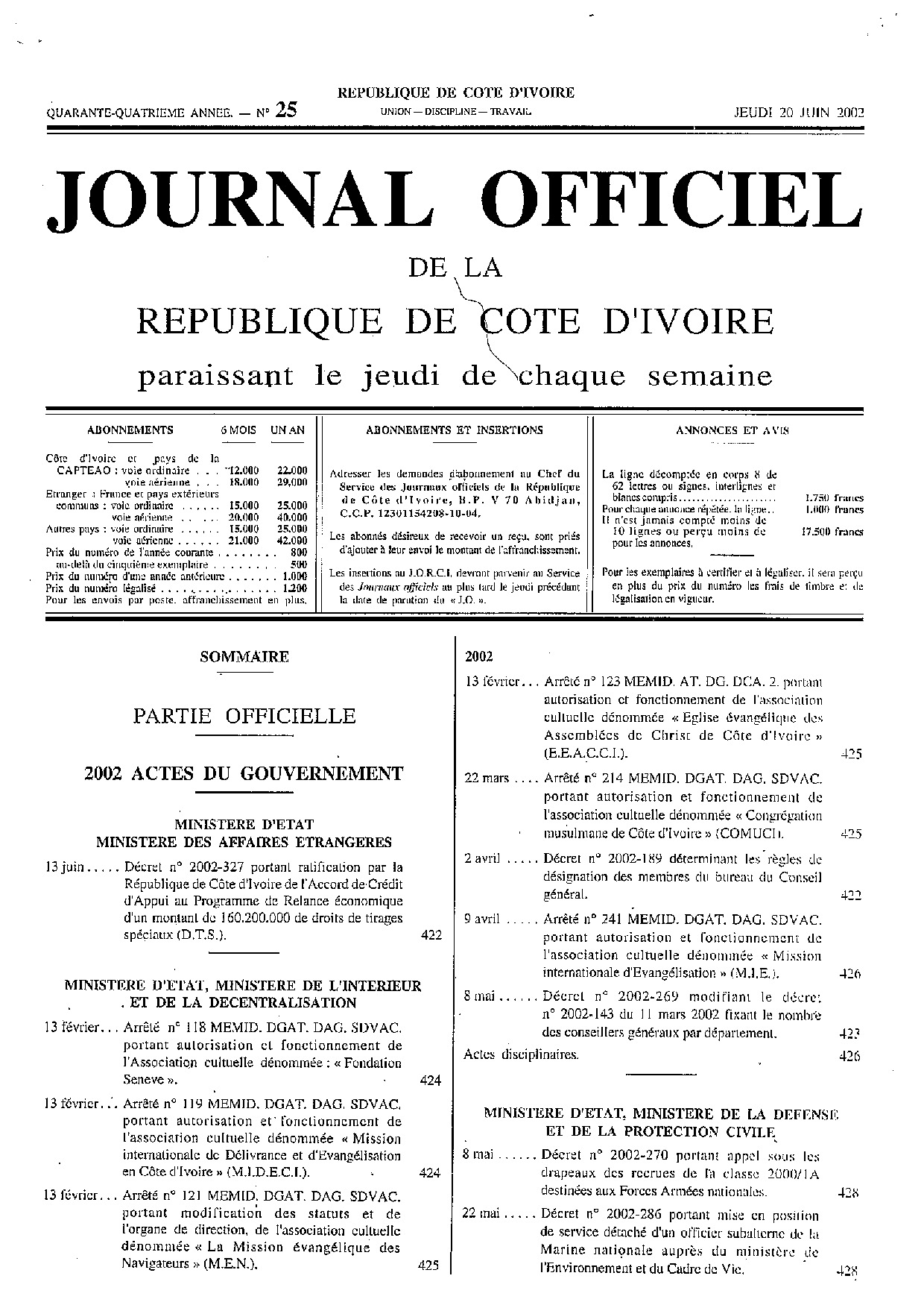 JO 2002-025