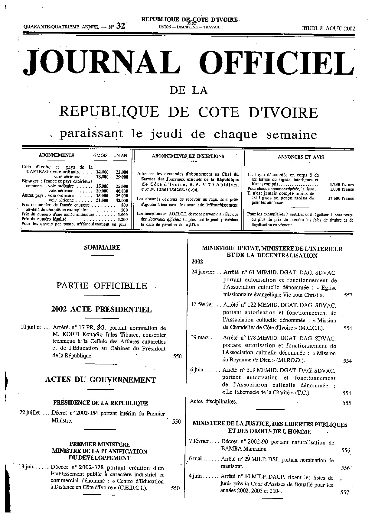 JO 2002-032