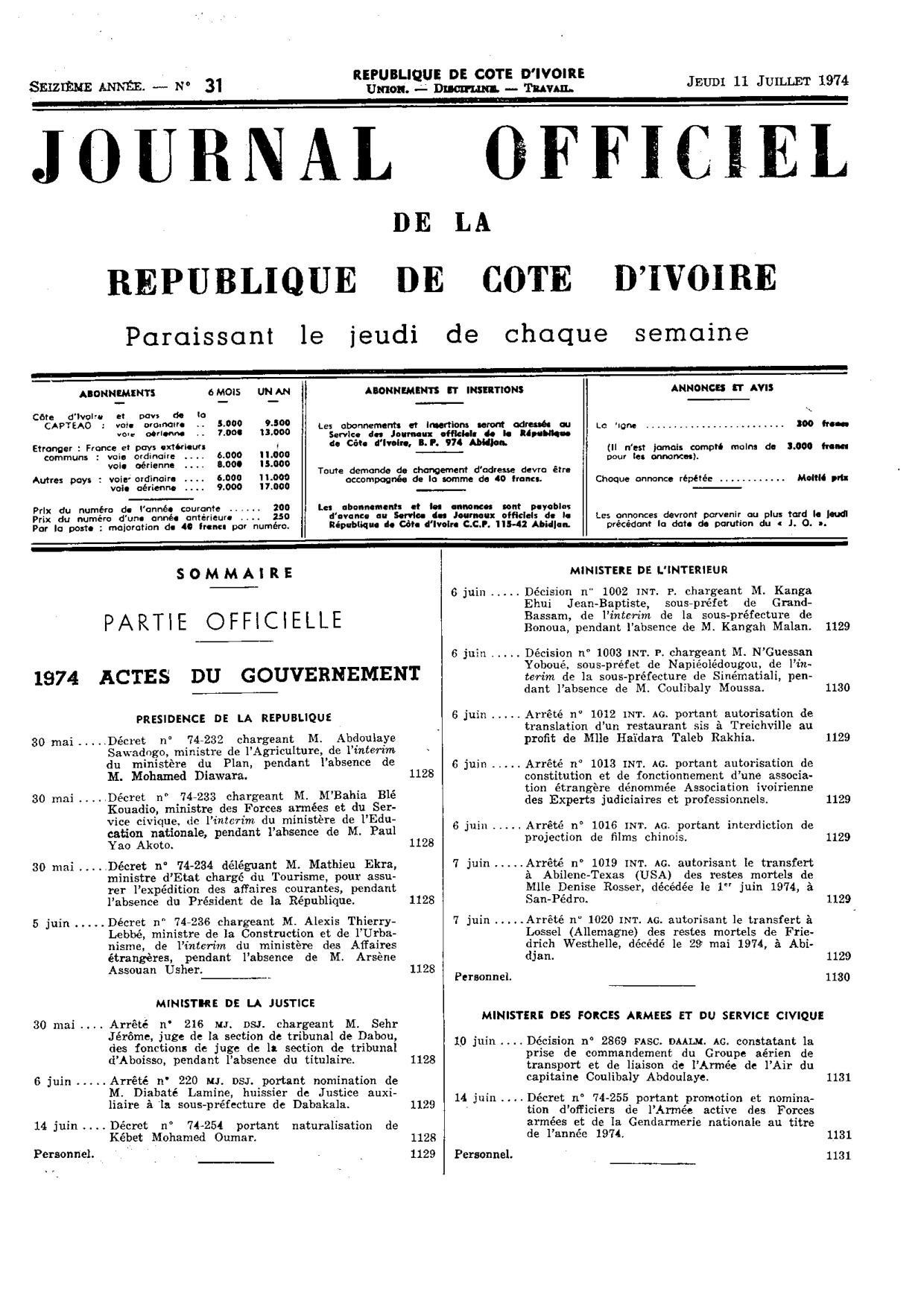 JO 1974-031