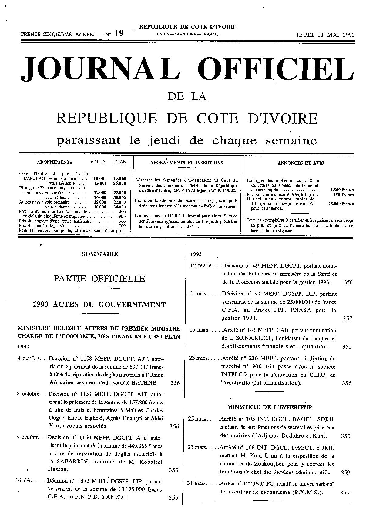 JO 1993-019