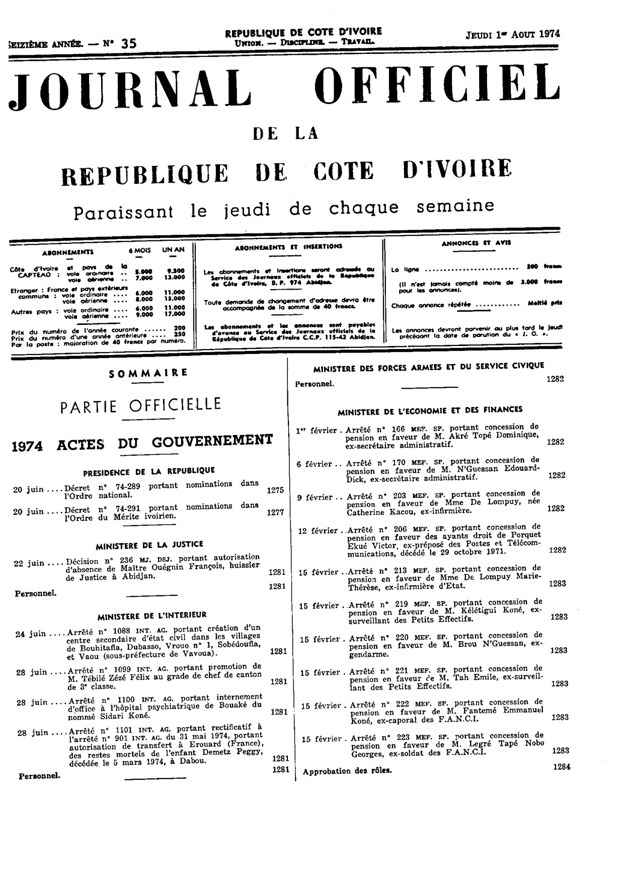 JO 1974-035