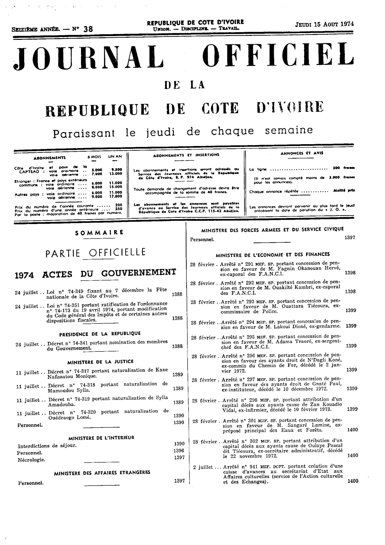 JO 1974-038