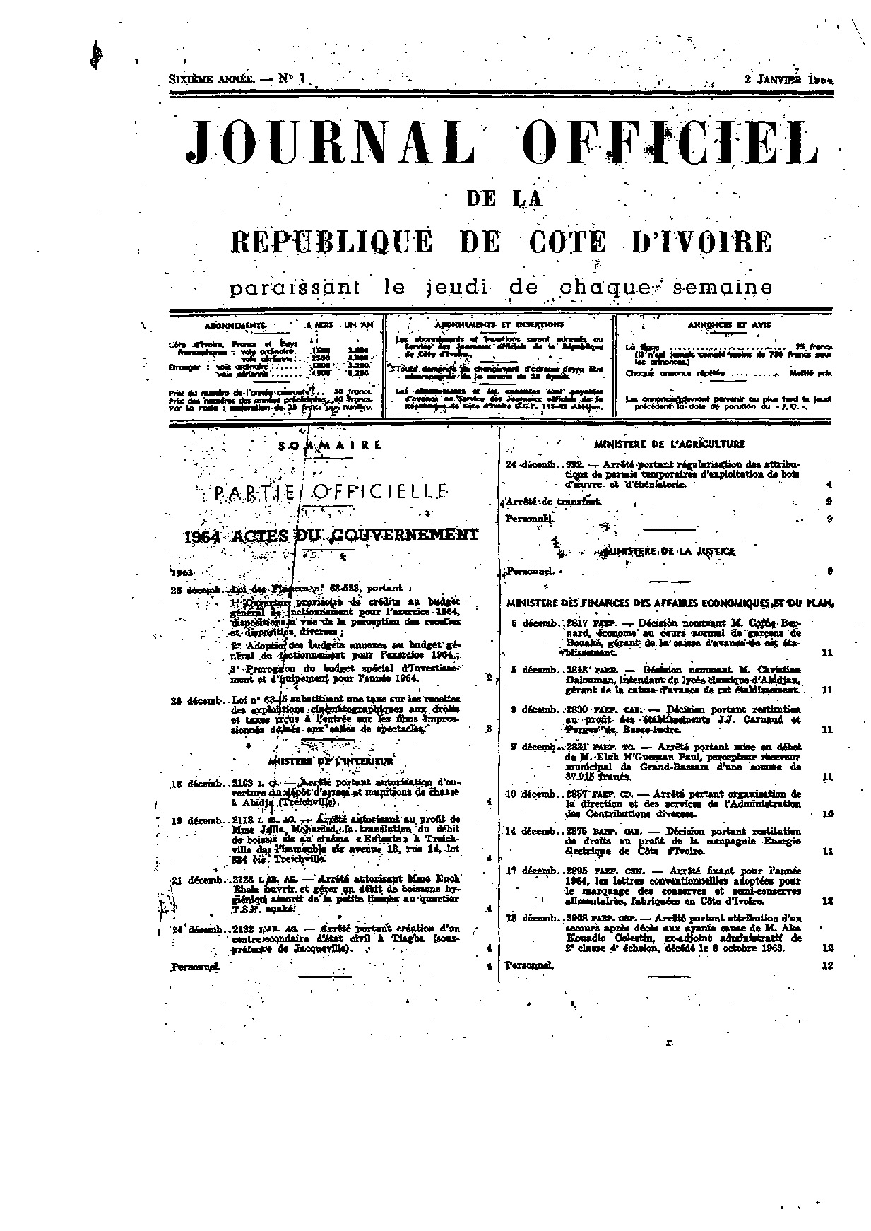 JO 1964-001