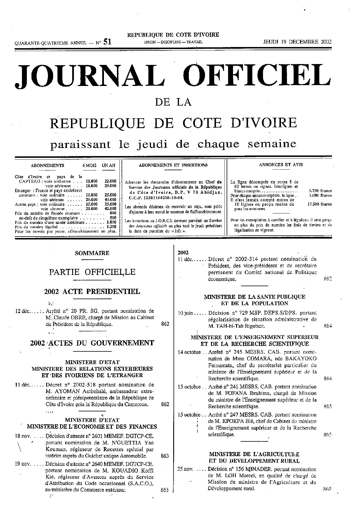 JO 2002-051