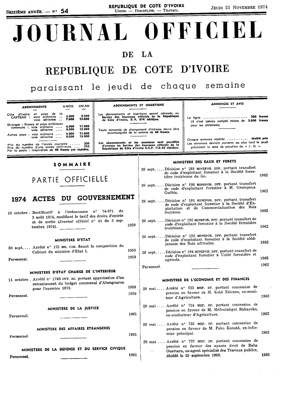 JO 1974-054