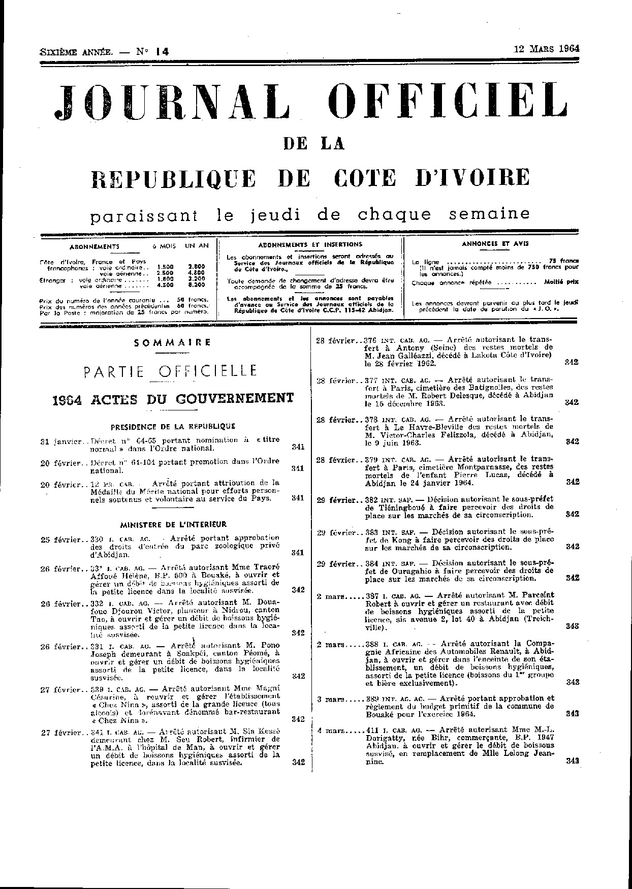 JO 1964-014