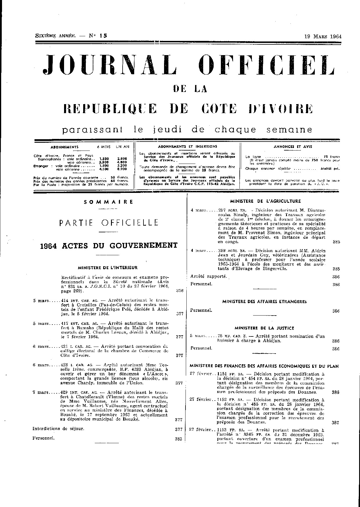 JO 1964-015