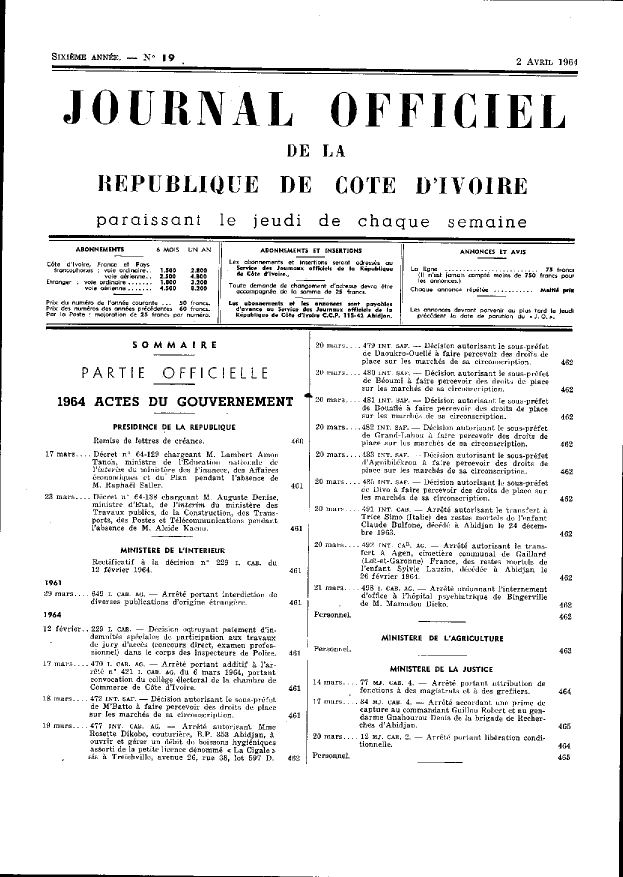 JO 1964-019