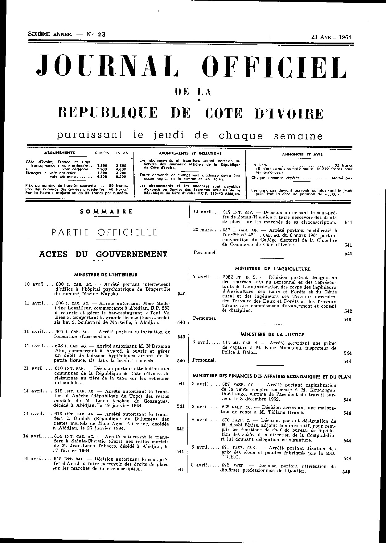 JO 1964-023