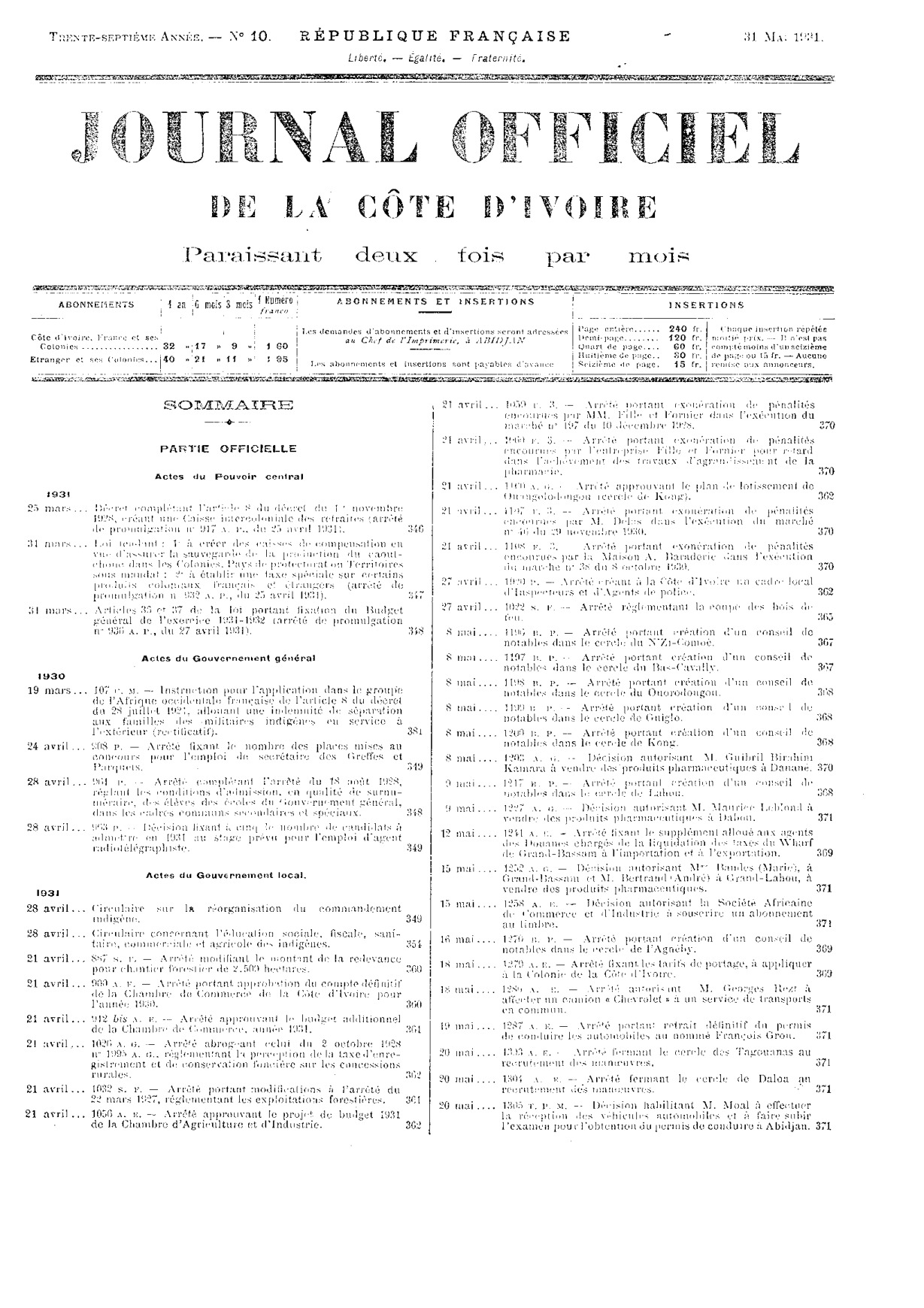 JO 1931-10