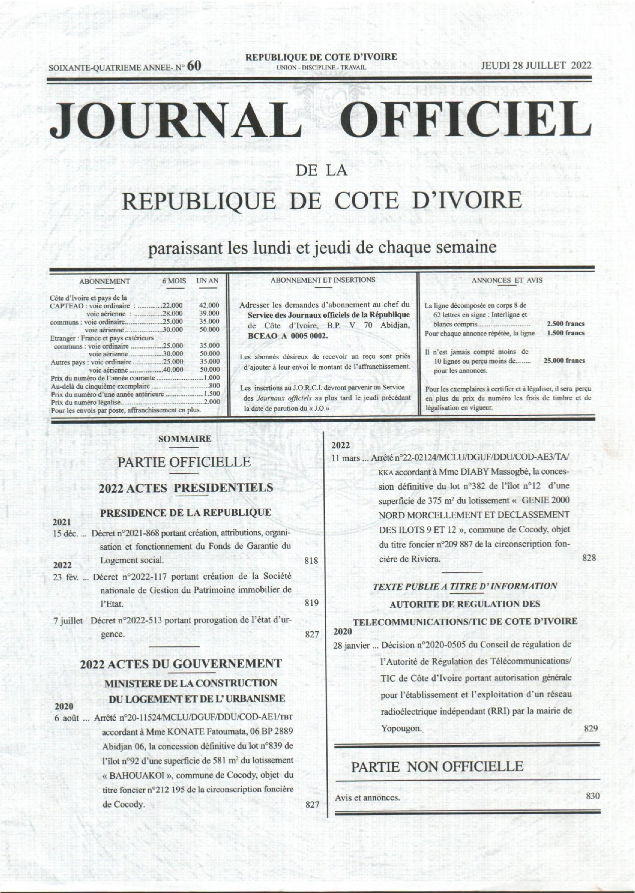 JO 2022-060