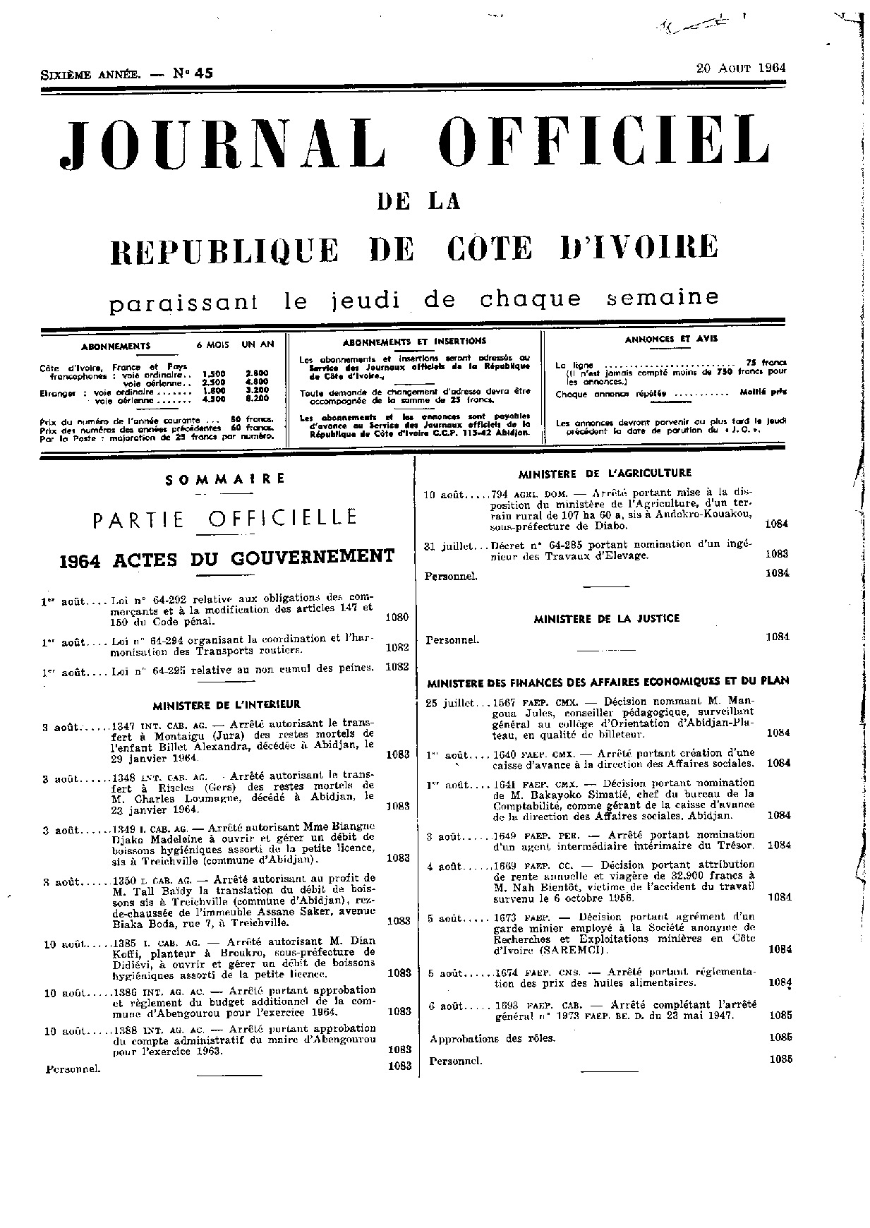JO 1964-045