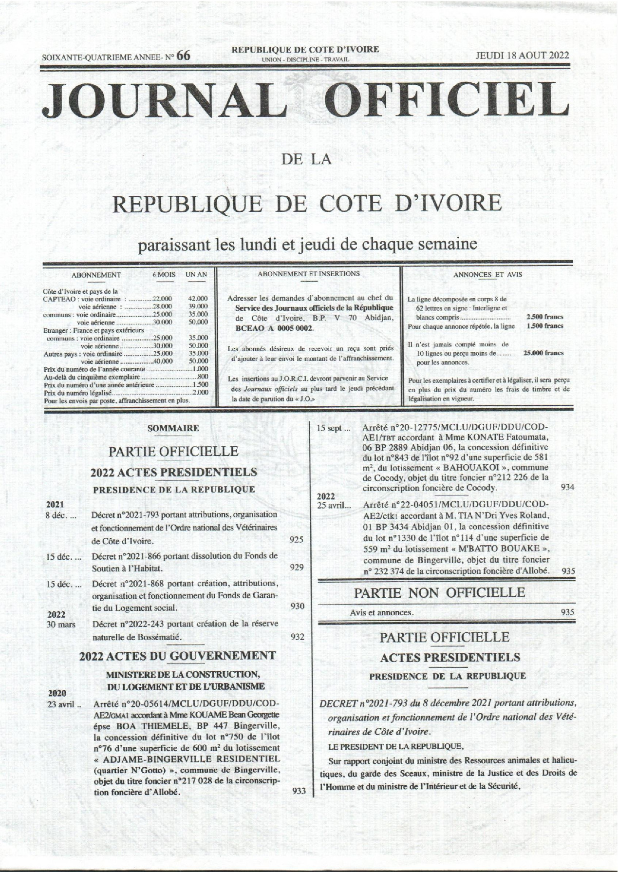 JO 2022-066