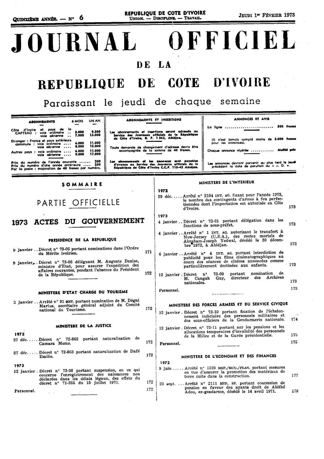 JO 1973-006