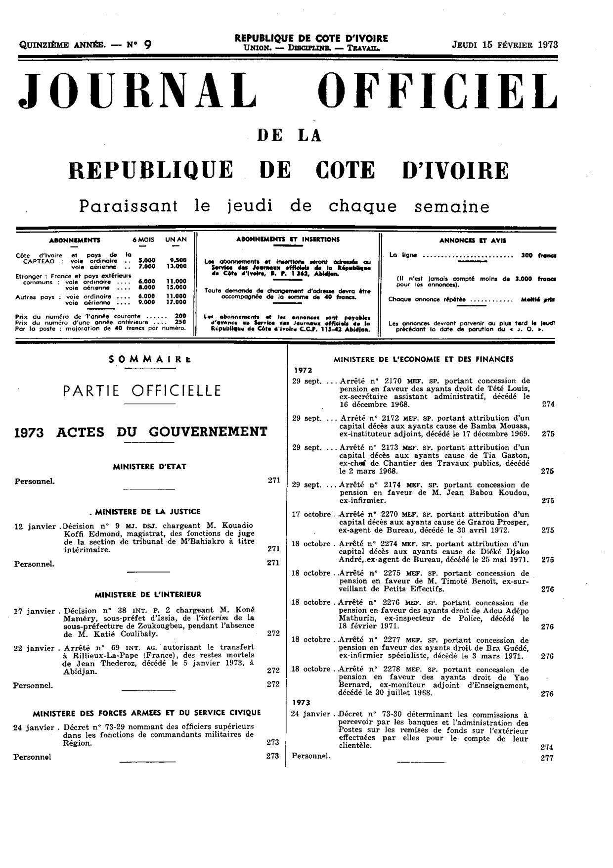 JO 1973-009