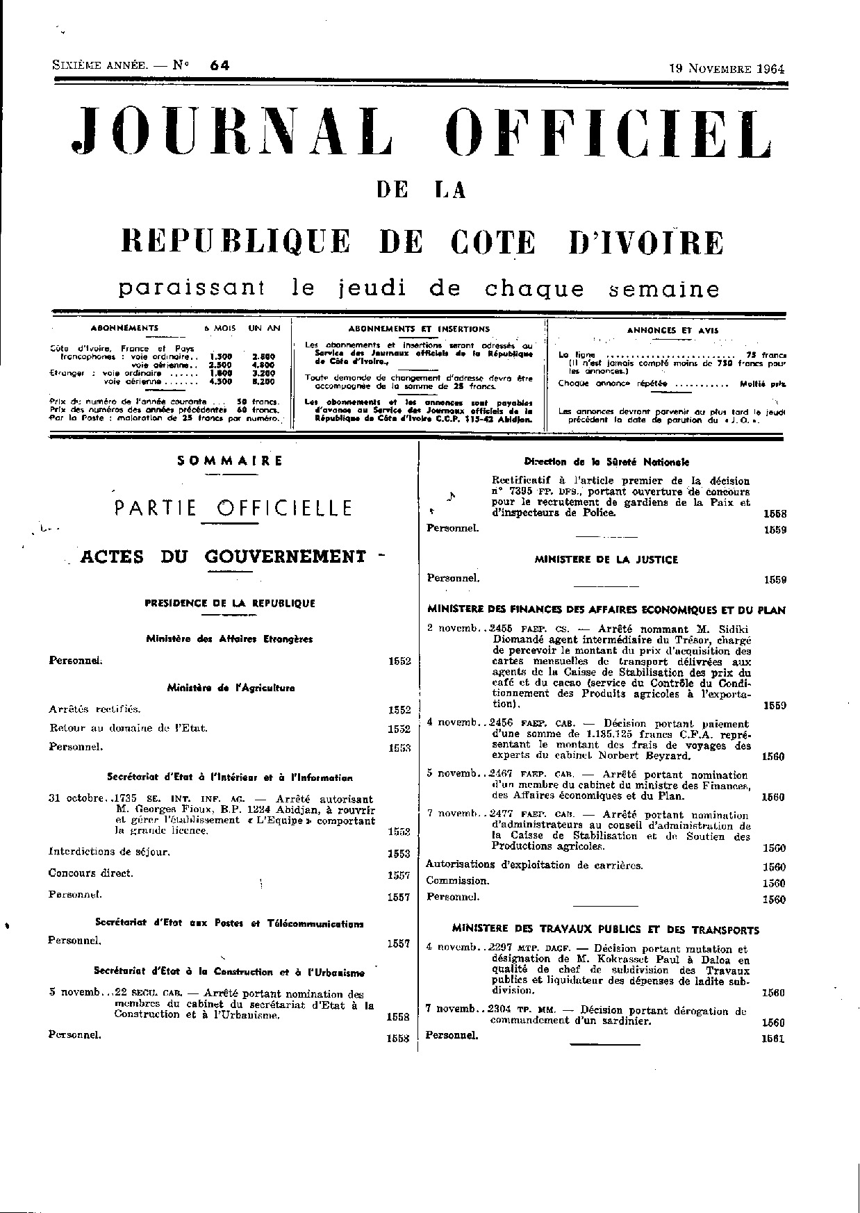 JO 1964-064