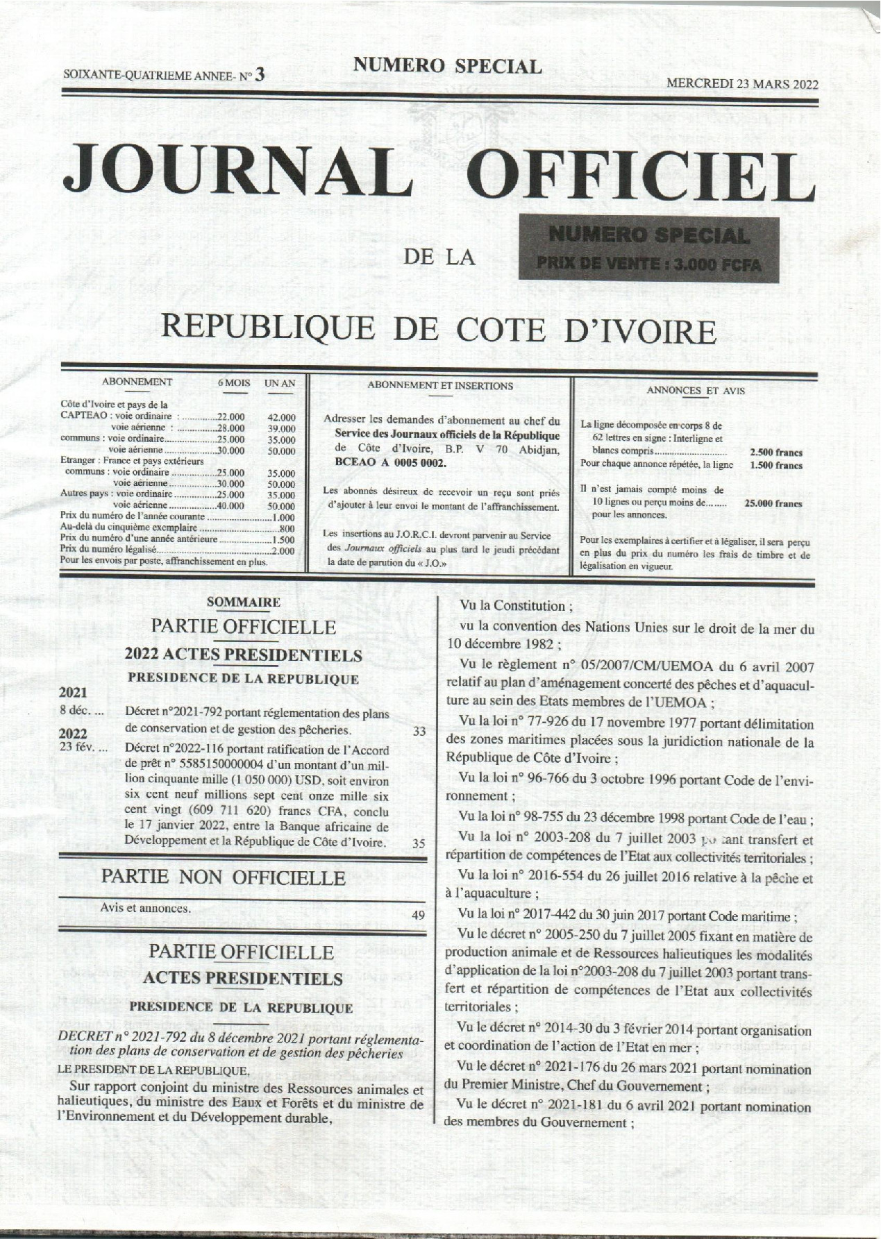 JO 2022-003