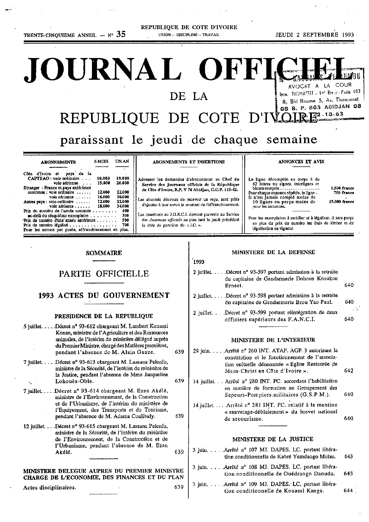 JO 1993-035