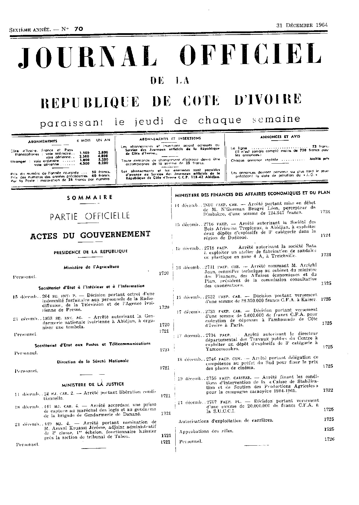 JO 1964-070