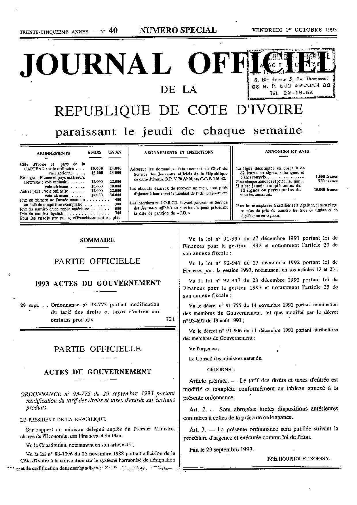 JO 1993-040