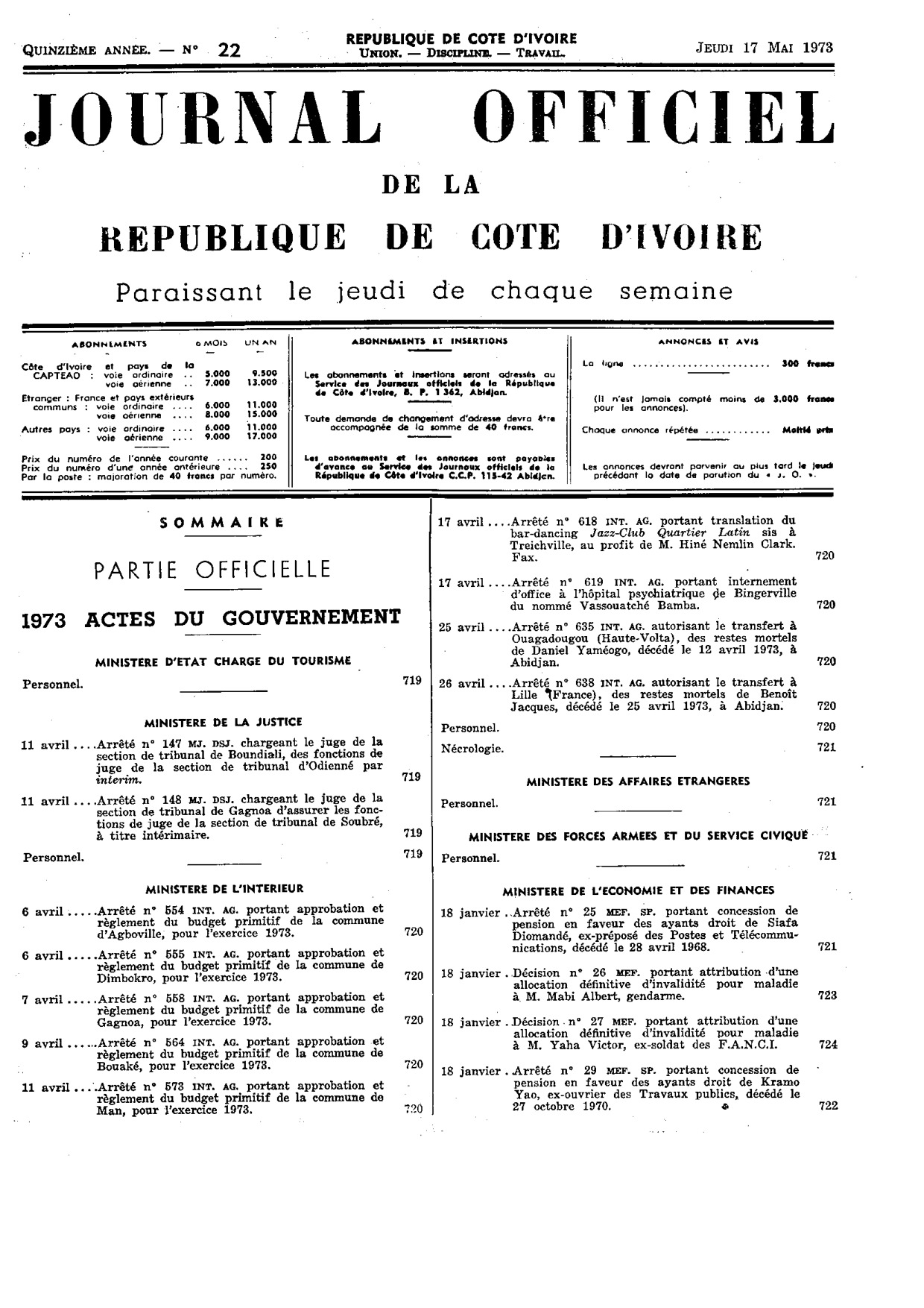 JO 1973-022