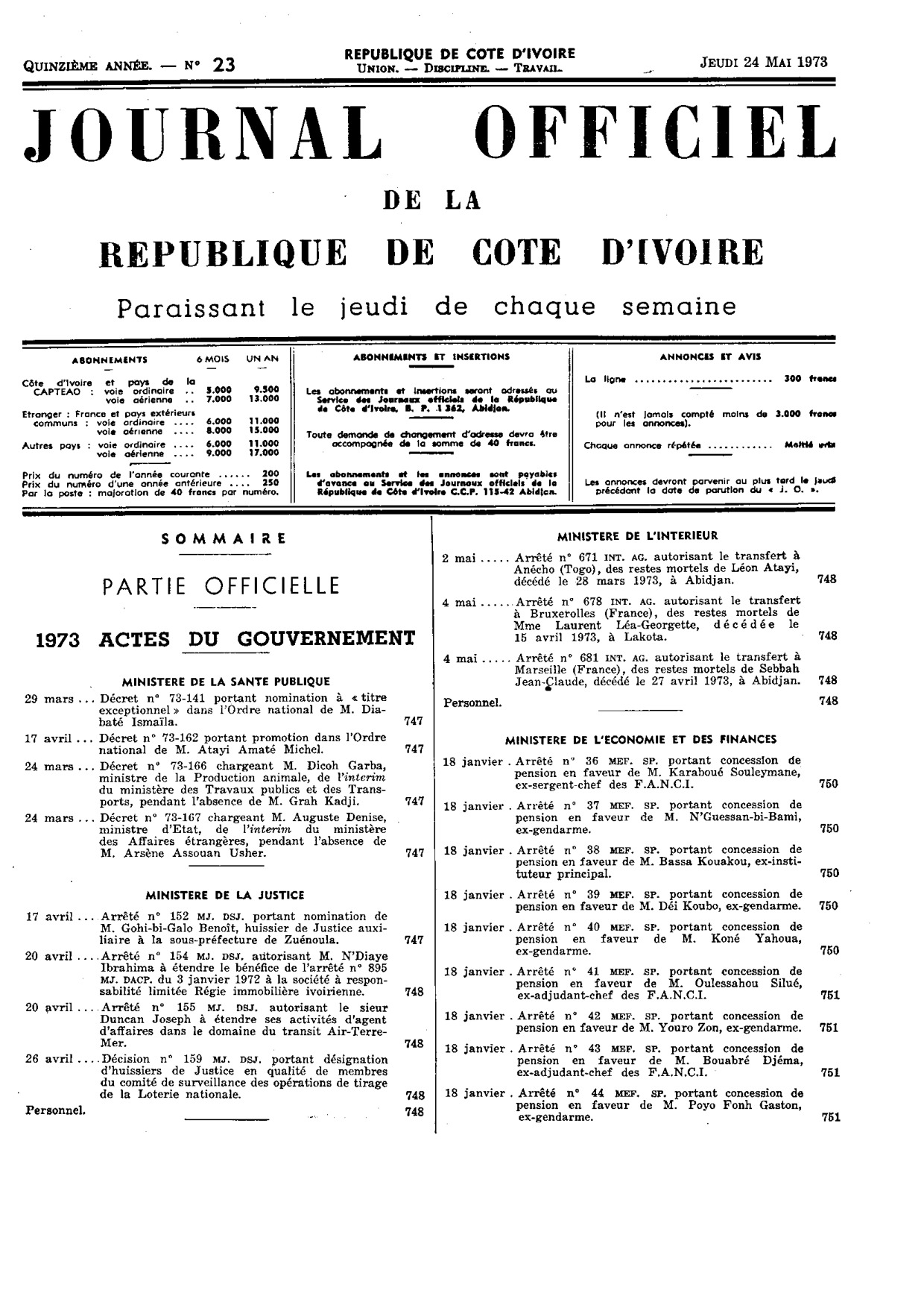 JO 1973-023