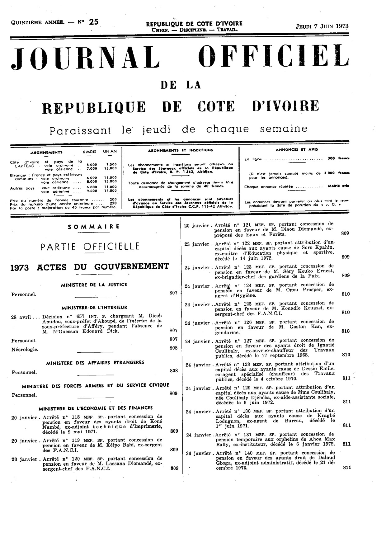JO 1973-025