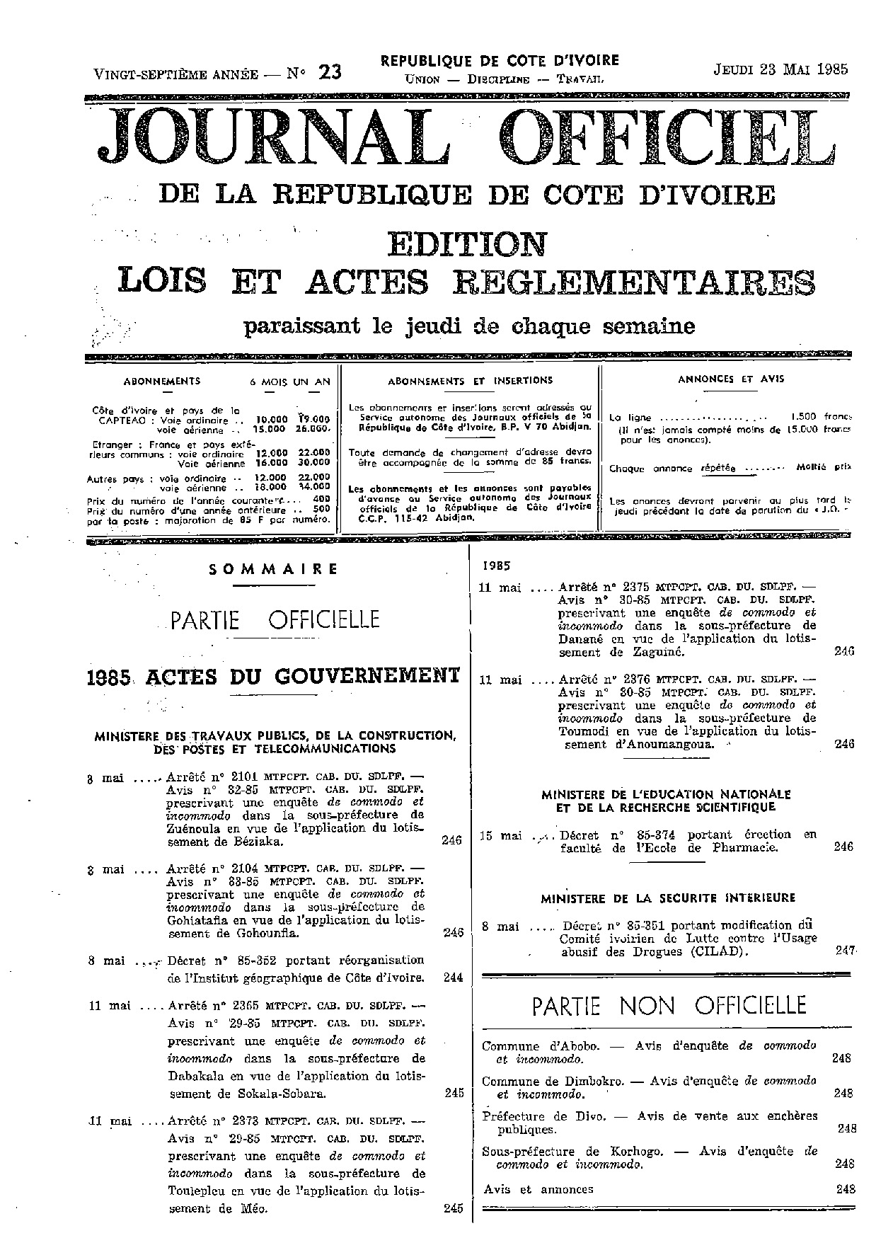 JO 1985-023