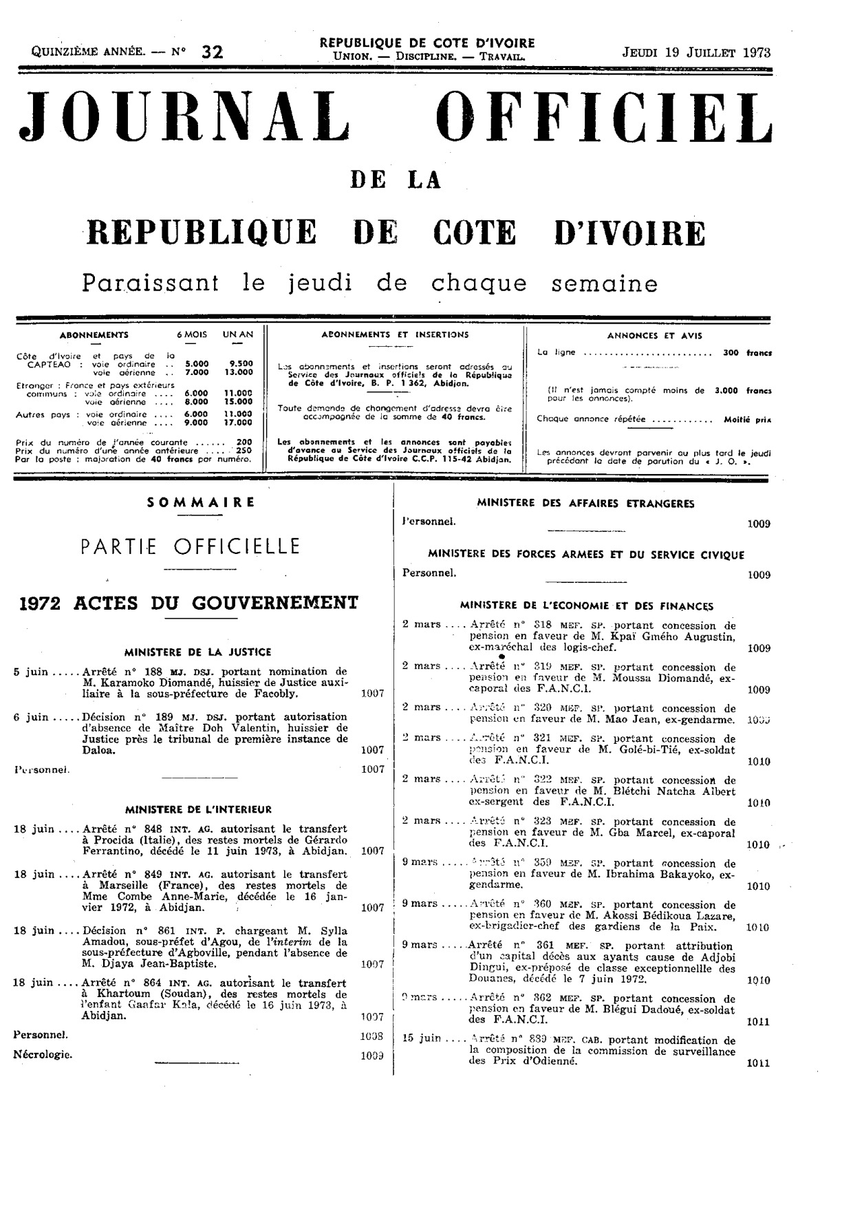JO 1973-032