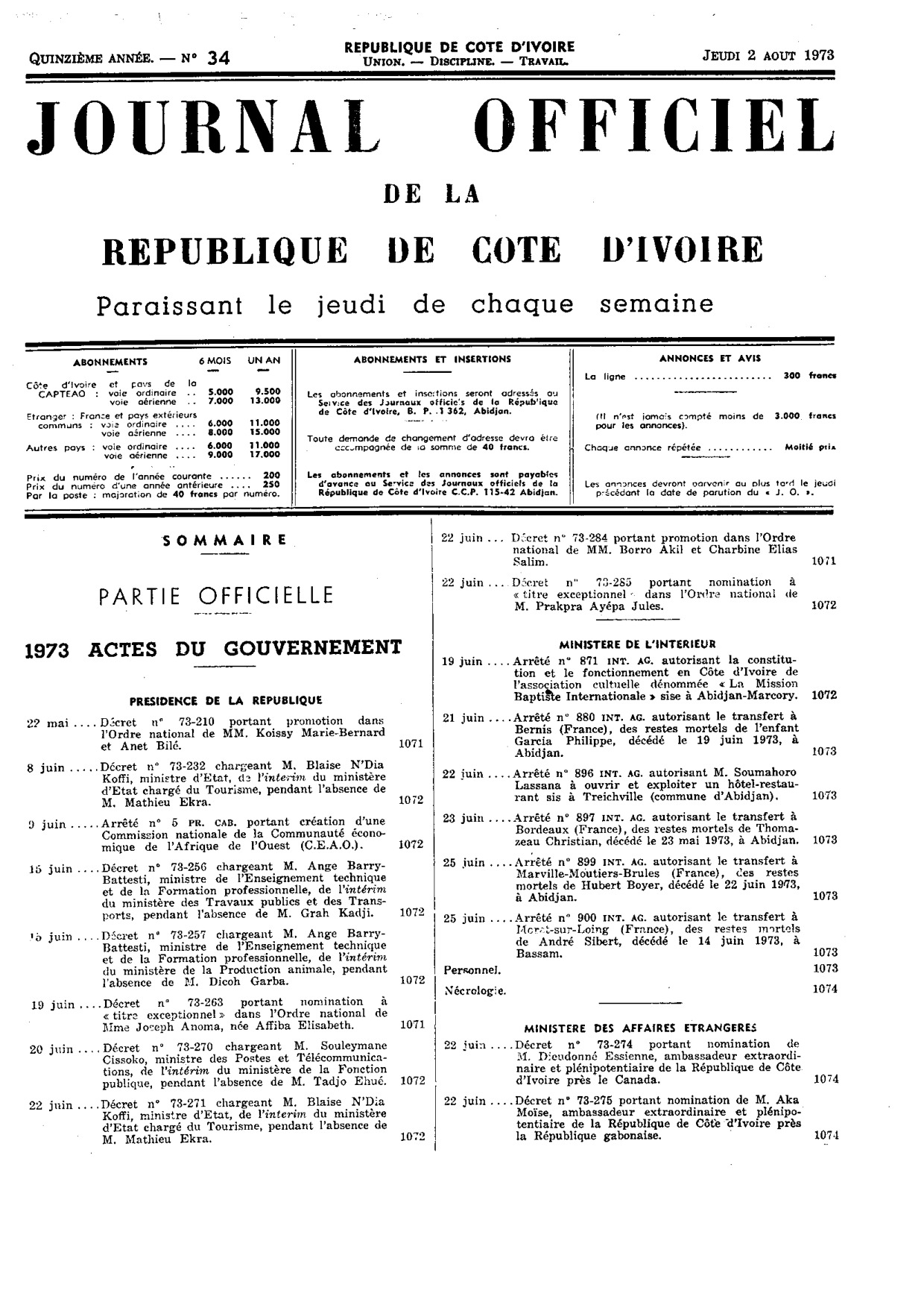 JO 1973-034