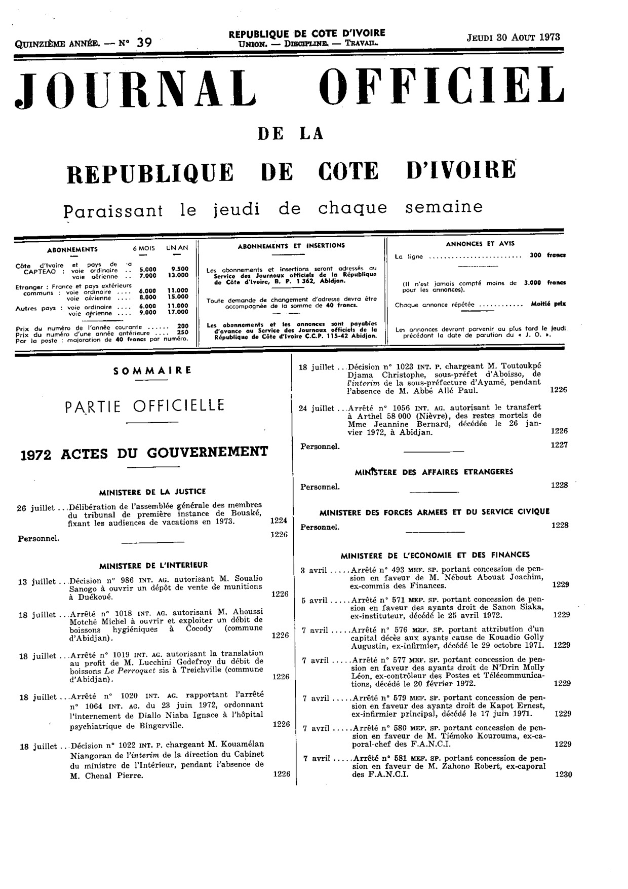 JO 1973-039