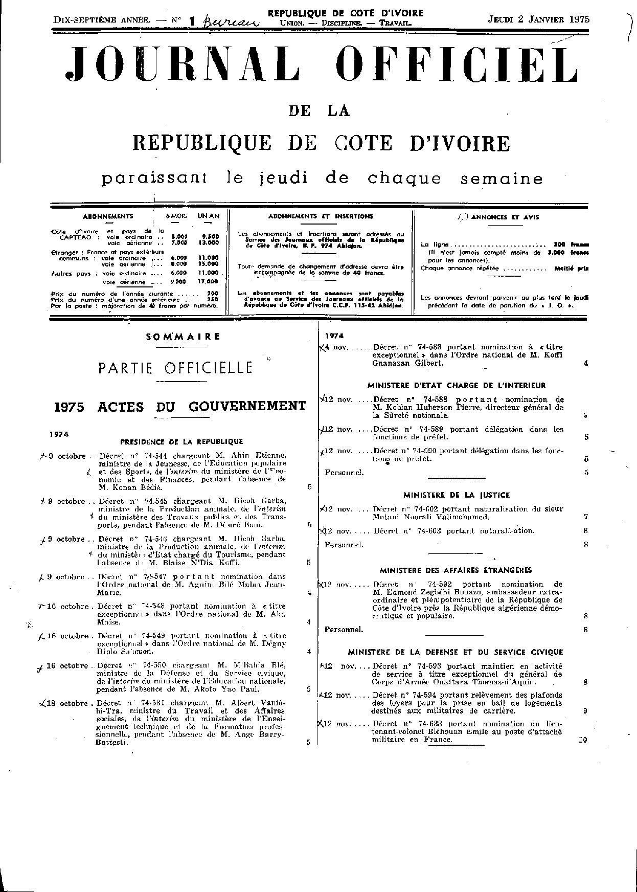 JO 1975-001