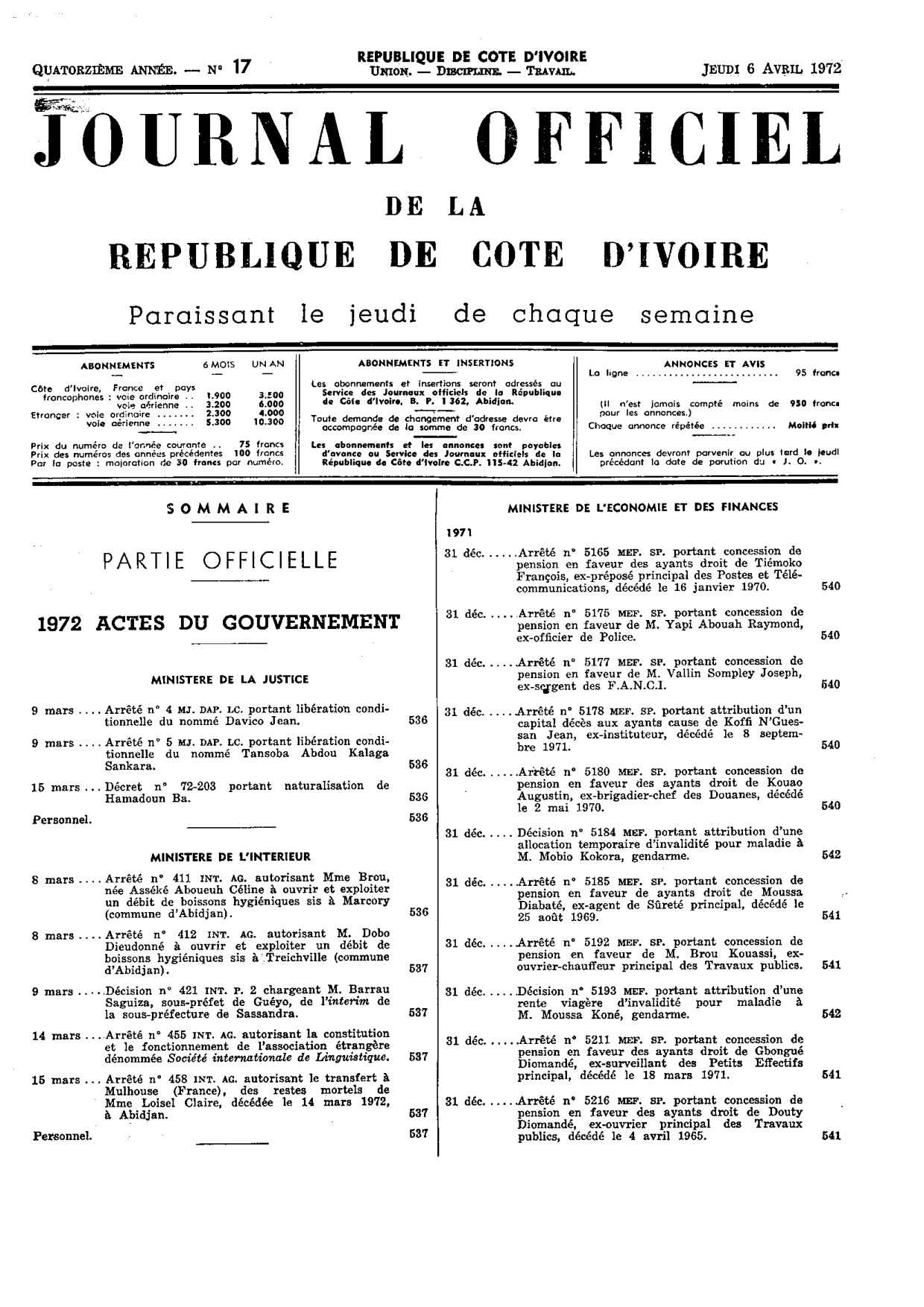 JO 1972-017