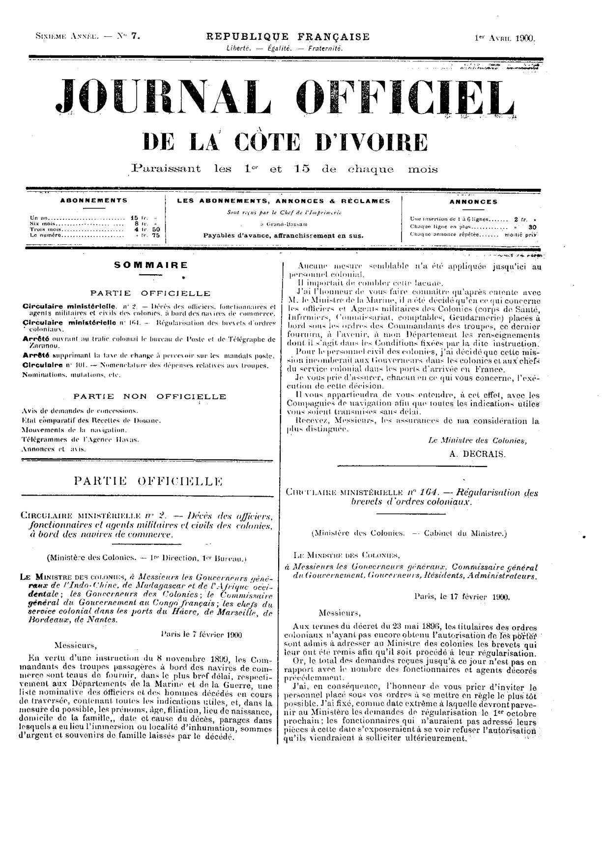 JO 1900-007